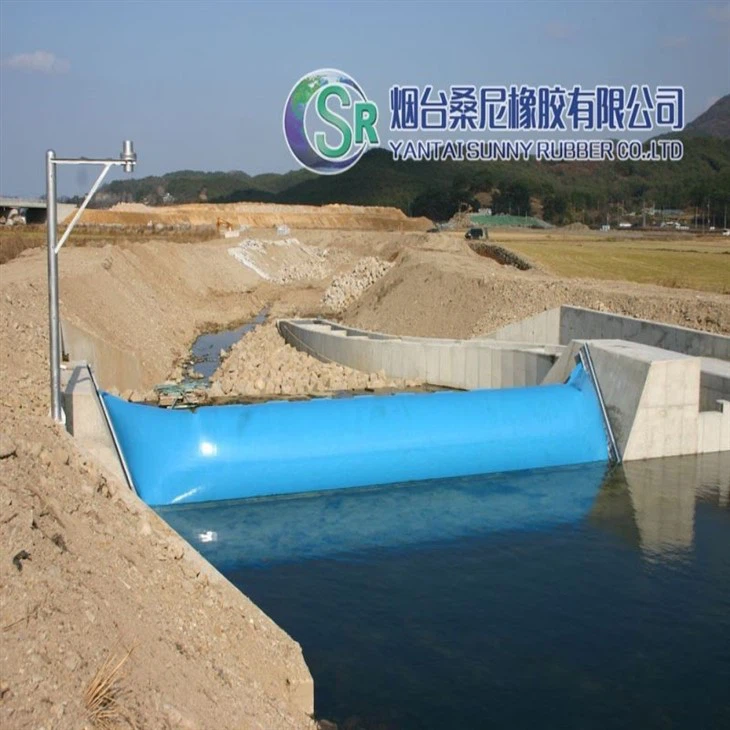 Bàng quang cao su bơm hơi để điều tiết sông