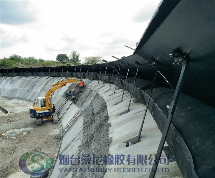 Cổng tràn khí nén với bàng quang cao su bơm hơi