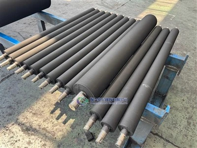 Con lăn hỗ trợ băng tải con lăn chuối bằng thép không gỉ EPDM 304